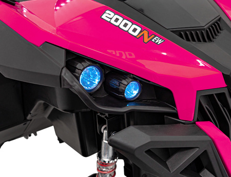Pojazd Buggy UTV-MX 2000N Różowy