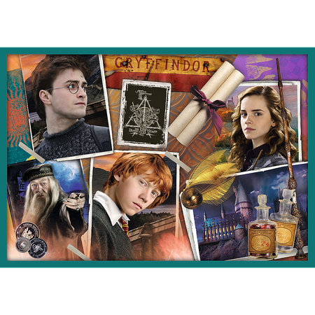 Puzzle - 10w1 - Harry Potter - W świecie Harrego Pottera - Trefl 90392