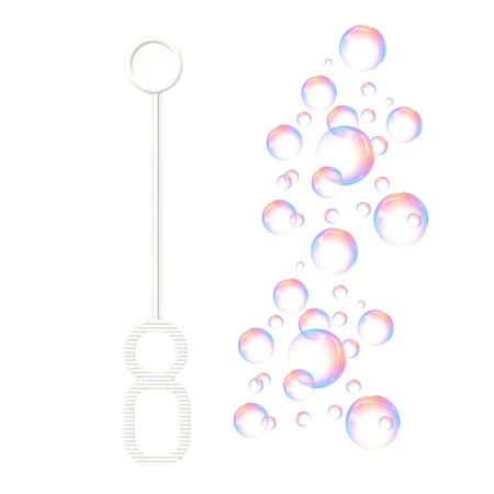 Płyn Do Baniek Mydlanych Z Różdżką Duża Butelka 1L