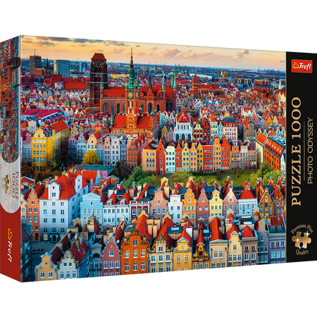 Puzzle - 1000 Premium Plus - Widok na Gdańsk - Polska - Trefl 10856