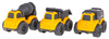 Zestaw Trzech Pojazdów Budowlanych