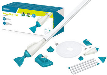 Odkurzacz do basenów ogrodowych BESTWAY + Końcówki + Kij + Wąż