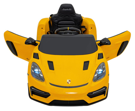 Pojazd Porsche Spyder RS 718 Lakier Żółty