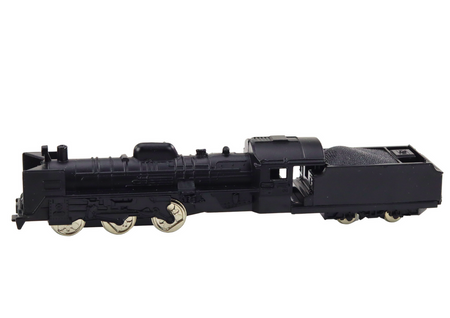 Model Kolekcjonerski Pociąg Wagon Lokomotywa 1:48 Metalowy Czarny