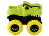 Pojazd Terenowy Pchacz  Tyranozaur Rex Gumowe Koła Zielony