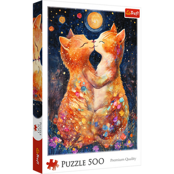 Puzzle - 500 - Pocałunek w Świetle księżyca - Trefl 37546