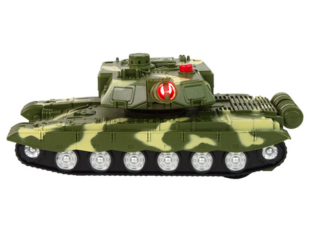 Czołg Militarny Napęd Frykcyjny Dźwięk Światła