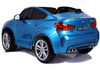 Auto Na Akumulator BMW X6M Niebieskie Lakierowane