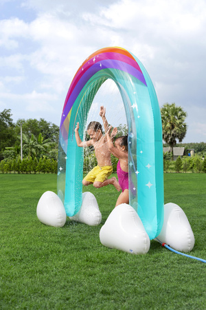 Dmuchana Kurtyna Wodna Fontanna Tęcza 221 x 71 x 19cm Bestway 52732