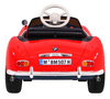 Autko BMW 507 Retro elektryczne dla dzieci Czerwony Roadster