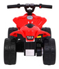 Quad Little Monster na akumulator dla najmłodszych Czerwony Napęd 25W