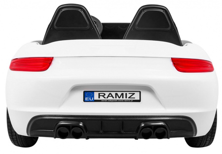 Perfecta Auto dla 2 dzieci Biały