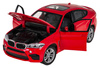 Autko Metalowe 1:24 BMW X6M Czerwone RASTAR