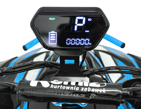 Pojazd Quad DESERT STORM LIFT Niebieski