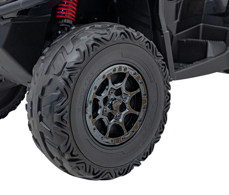 Quad Can Am Outlander ATV z Pilotem Czarny