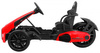 Gokart na akumulator Bolid XR-1 dla dzieci Czerwony + Regulowana kierownica + Profilowane siedzenie