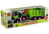 Rozkręcany Traktor z Otwierana Przyczepą 43 cm