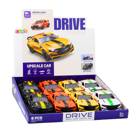 Samochód Sportowy Lazer Otwierane Drzwi Napęd Światła Dźwięki Mix