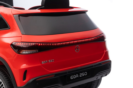 Pojazd Mercedes Benz EQA 250 Czerwony