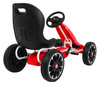 Gokart ABARTH na pedały dla dzieci Czerwony + Koła EVA + Hamulec ręczny + Wolny bieg