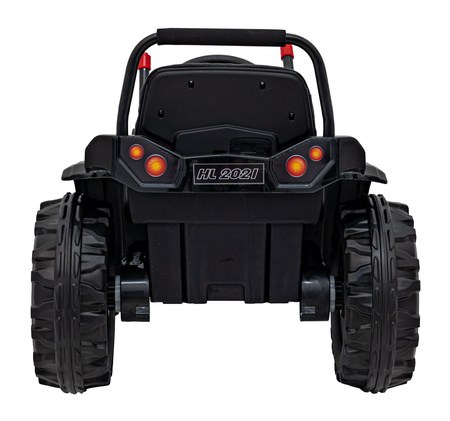 Koparka Traktor na akumulator dla dzieci Żółty + Ruchome Ramię Łyżka + Pilot + Wolny Start + Radio FM + LED