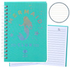 Notatnik W Linie Holograficzna Syrenka Turkusowy A6 80 Kartek