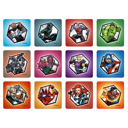 Puzzle + MEMOS - 2w1 (30,48) - Bohaterowie w akcji - Marvel The Avengers - Trefl 93333