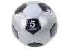Piłka Klasyczna 24 cm Do Piłki Nożnej Rozmiar 5 Szara