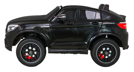 Auto Mercedes GLC 63S Czarne -  SUV dla dzieci + Napęd 4x4