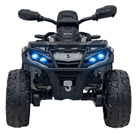 Quad Can Am Outlander ATV z Pilotem Szary