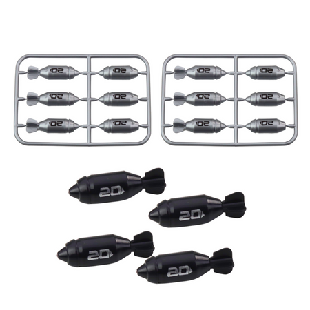 Statek Łódź Podwodna Strzelająca Torpedami Napęd Szara 28cm