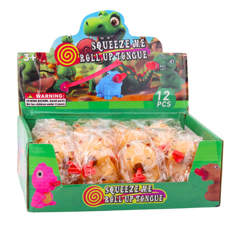 Gniotek Kapibara Z Trąbką Piszczałka Figurka Brązowa 7cm