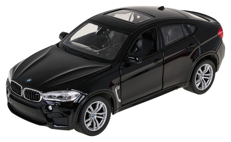 Autko Metalowe 1:24 BMW X6M Czarny RASTAR