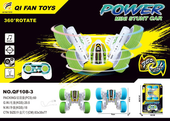 Pojazd R/C POWER STUNT 1:32 Zielony