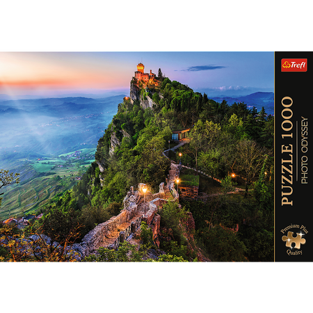 Puzzle - 1000 Premium Plus - Photo Odyssey: Wieża Cesta - San Marino - Trefl 10822