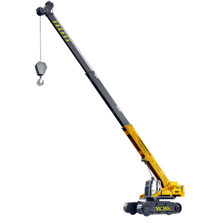 Dźwig Gąsienicowy Wysuwany Obracana Kabina 360° Żółty