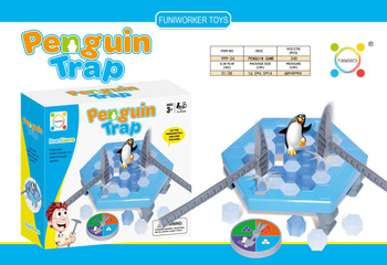 Gra Zręcznościowa Pingwiny na Lodzie