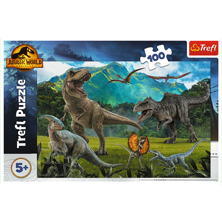 Puzzle - 100 - Park Jurajski - Universal Jurrasic World - Trefl 16441
