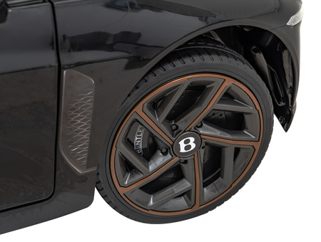 Autko Bentley Bacalar na akumulator dla dzieci +3, Czarny