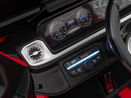 Pojazd Mercedes Benz G63 AMG XXL STRONG Czerwony