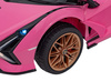 Pojazd Lamborghini SIAN Różowy