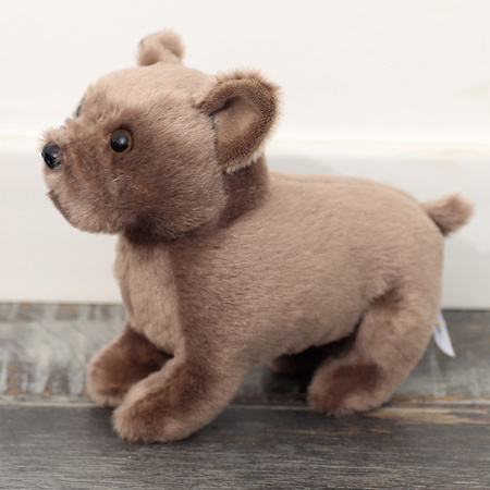 Pluszowa Maskotka Przytulanka Mały Pies Brązowy 19cm