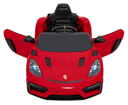 Pojazd Porsche Spyder RS 718 Lakier Czerwony