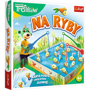 Gra zręcznościowa Na Ryby Rodzina Treflików Trefl 01963