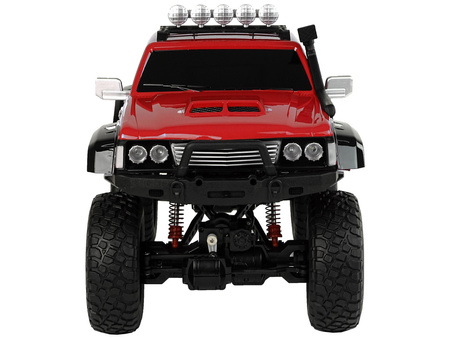 Auto Off- Road R/C 2.4G Climbing Car 1:8 Czerwony 4x4
