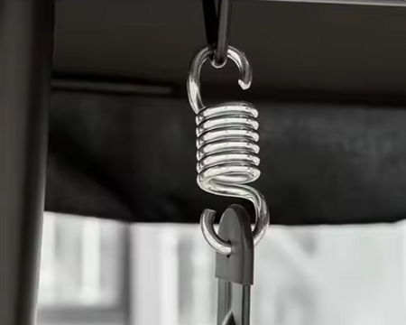 Huśtawka Czteroosobowa Ogrodowa Bujana Daszek Wolnostojąca Brązowa