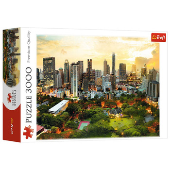 Puzzle - 3000 - Zachód Słońca w Bangkoku - Trefl 33060