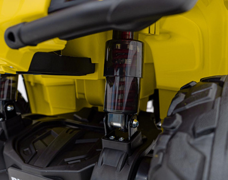 Quad Can Am Outlander ATV z Pilotem Żółty