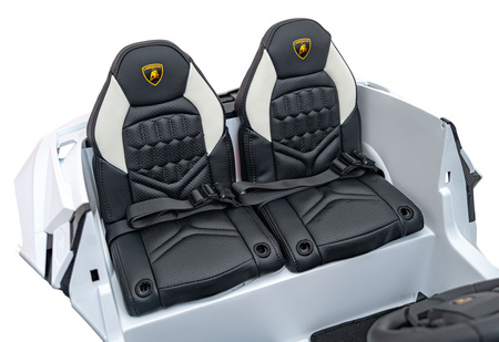 Pojazd Lamborghini Revuelto XL STRONG Biały