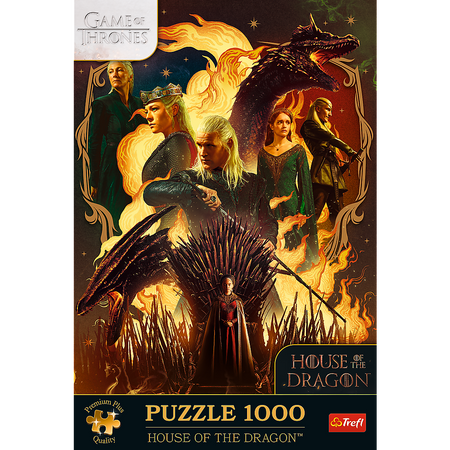 Puzzle - 1000 Premium Plus - Ród Smoka - Trefl 12068